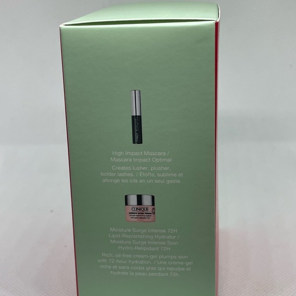 Clinique 4 piece set black mascara bare pop lipstick moisturizer & scrub cream - Picture 13 of 16